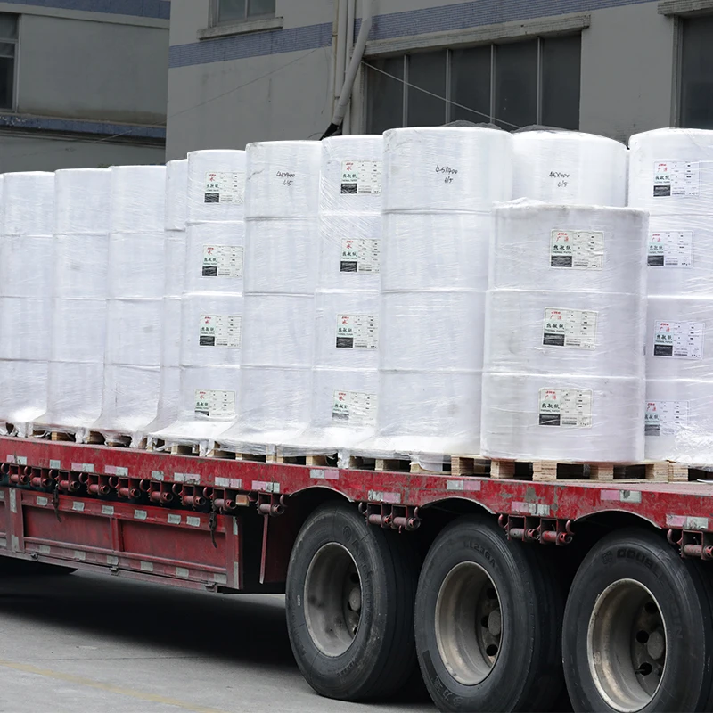 Mold label material manufacturer White Label Synthetic PP BOPP PET Inkjet Matt Silver Self Adhesive Jumbo Roll