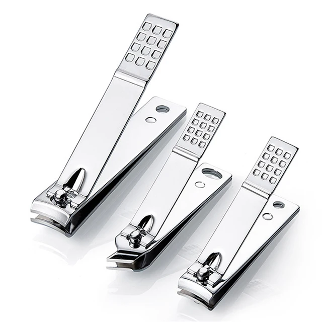 Маникюрный набор из нержавеющей стали, машинка для стрижки ногтей на пальцах и ногах, инструменты для маникюра