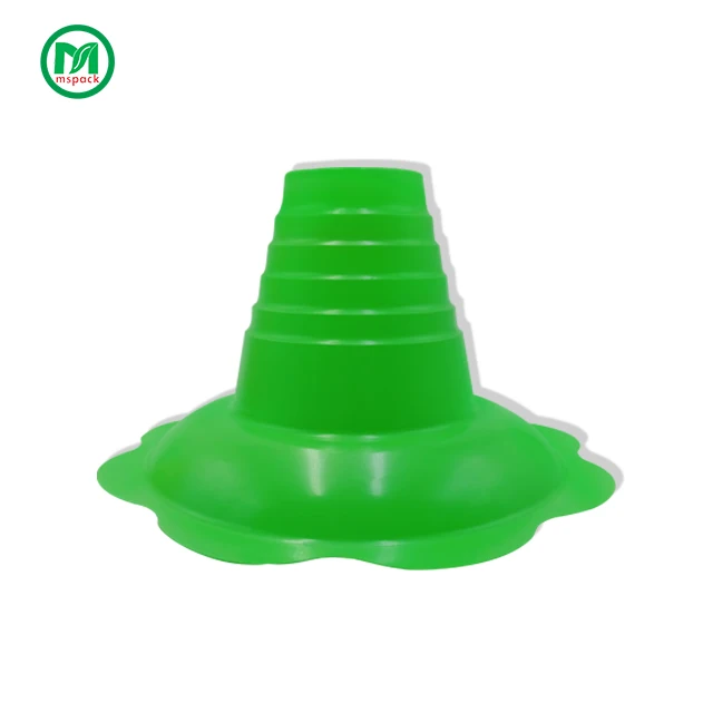 Stock Disposable PET PS 80ml 150ml 250ml 450ml Sundae Smoothie Gelato Cone Flower Shape Ice Cream Plastic Cup