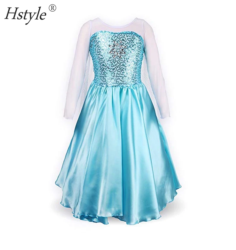 Little Girls Princess Fancy Dress Costume | Princess Costumes Dress for Your Little Girls Dress up SU511 Frozen Costume Children