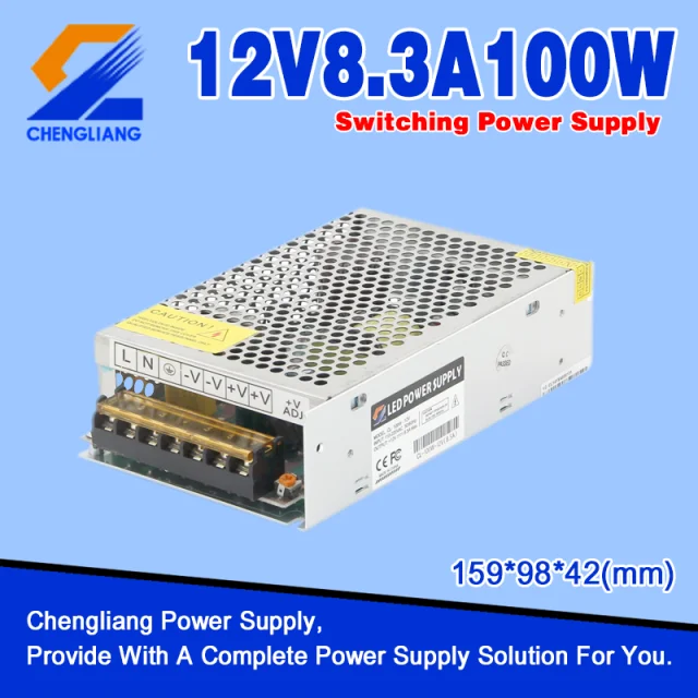 CE ROHS Approved 400W Professional LED Driver Power Supply 12V Single AC Output for LED Strip 220V/110V Input FCC certified