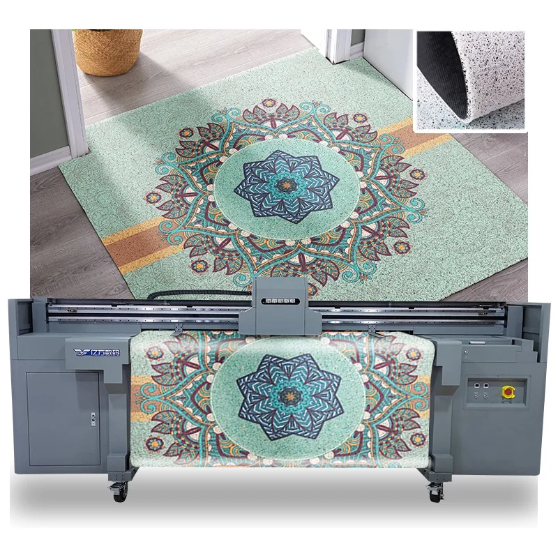 Гибридный рулон УФ-принтера для Rll УФ-принтера для печати ковров