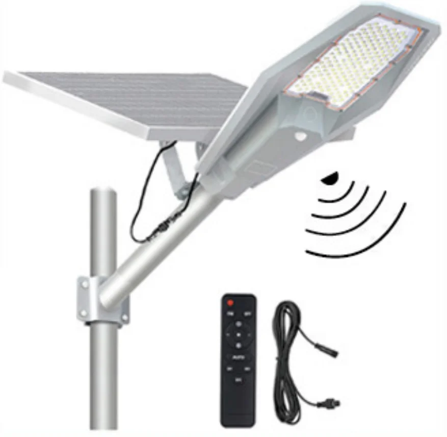 100W 200W Solar Power Outdoor IP67 Waterproof Remote Control All In One Led Solar Street Light 300W 400W