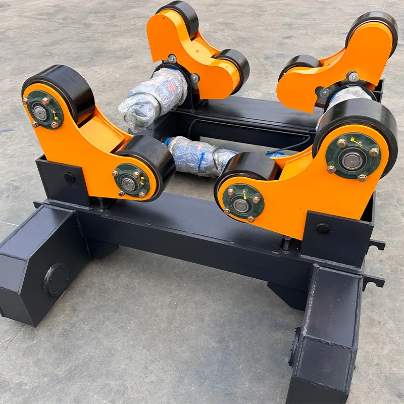 Conventional screw adjustable lead screw Circular Cylinder welding rotating platform Turning Roller Welding Rotator