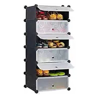 Factory Direct Rental Housing Dust Proof Shoe Rack Home Furniture DIY Shoe Cabinet Foldable Shoe Rack