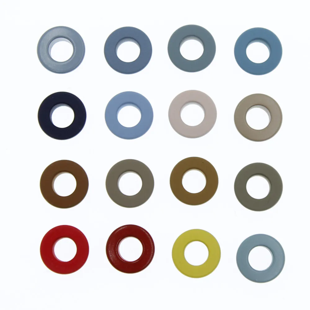 
Button Factory High Quality Custom Shape Eyelet Grommet For Garment And Shoes Brass Eyelet 