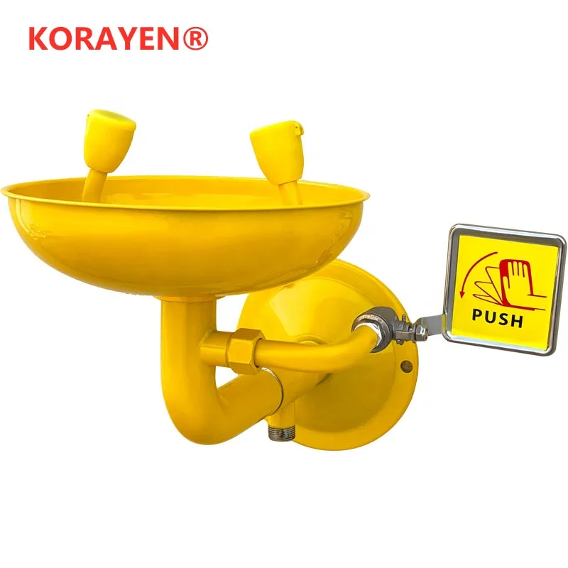 Industrial Safety Device ABS Emergency Stand Eye Wash Station haws eyewash