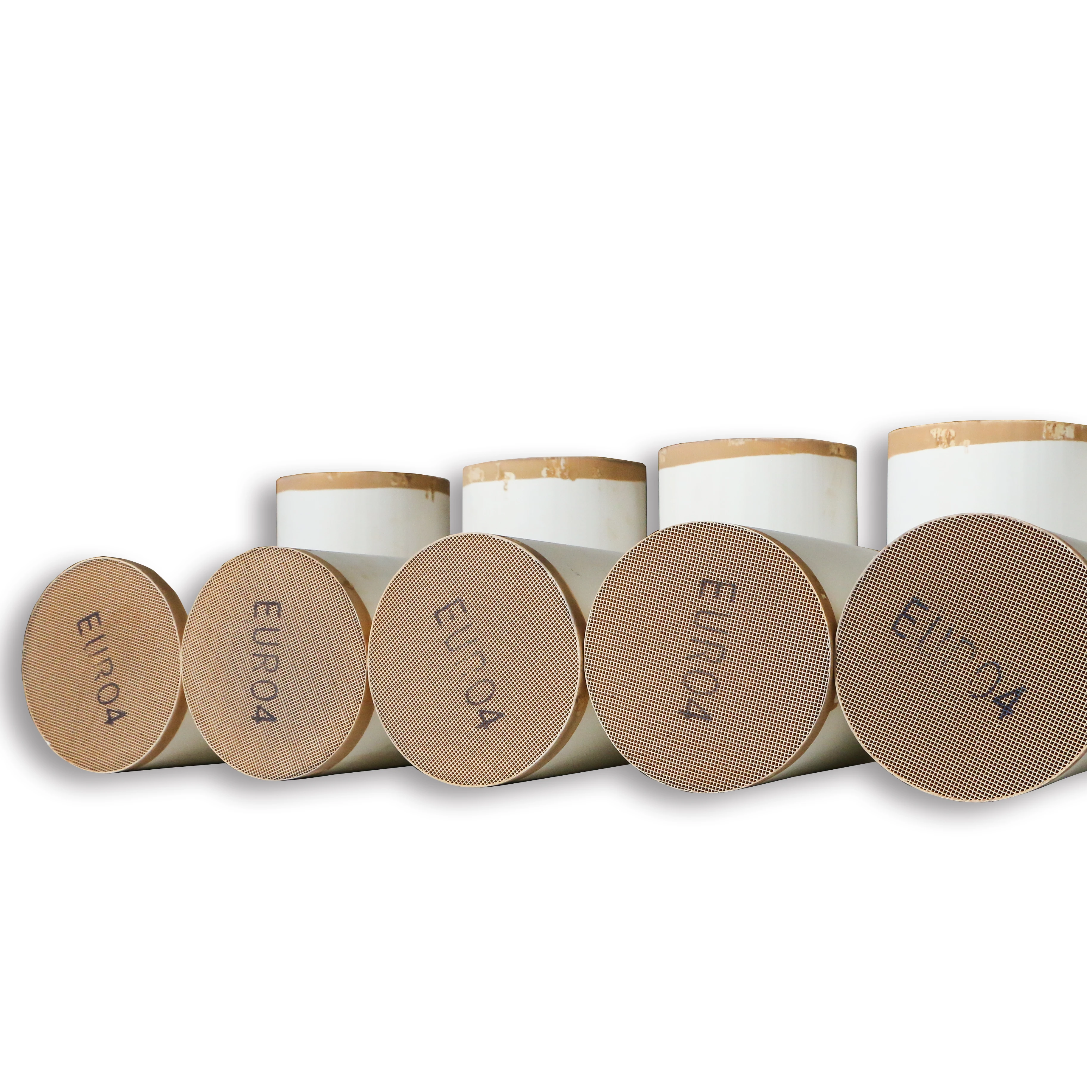 Универсальный каталитический выхлопной каталитический конвертер для автомобиля керамический носитель