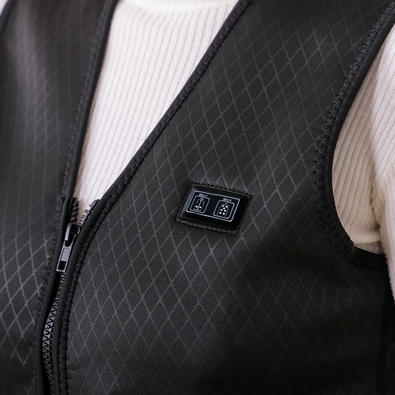 Outdoor Heated Vest Lightweight Soft Unisex Hunting Heated Vest Warm Clothing