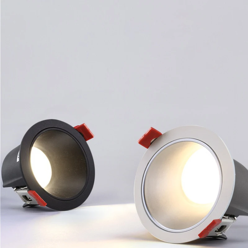 Антибликующие алюминиевые 10 Вт 20 ZigBee Downlight регулируемые 2700K-6500K умный Встраиваемый свет Tuya приложение управляемый COB прожектор