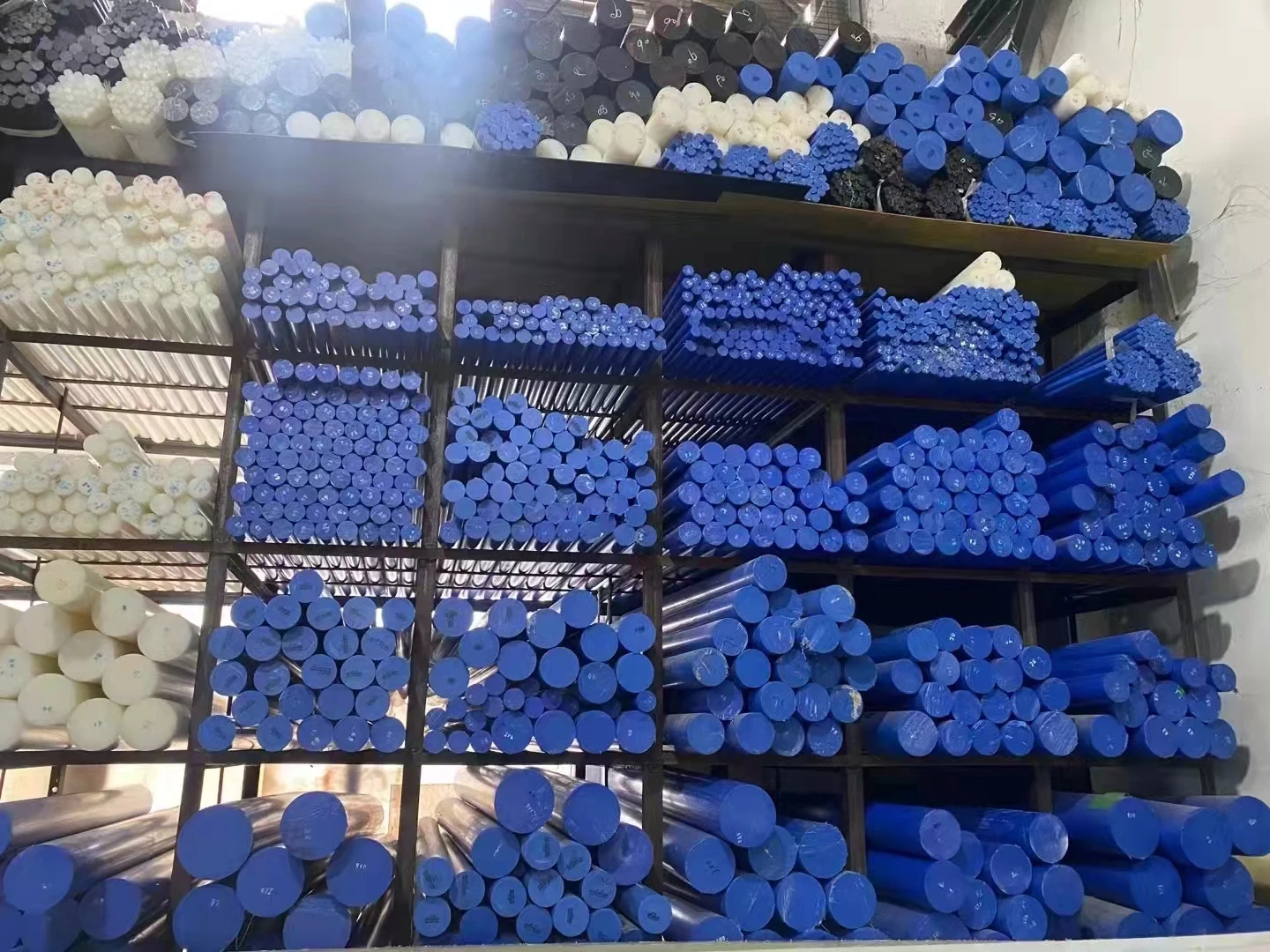 Special Material Plastic Board Acetal engineering plastic Pom C Plate Stick  500mm pom rod