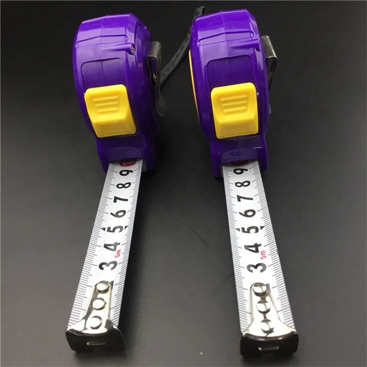British-metric\Metric\British steel blade purple ABS case Measure  tape with different length, accept customization