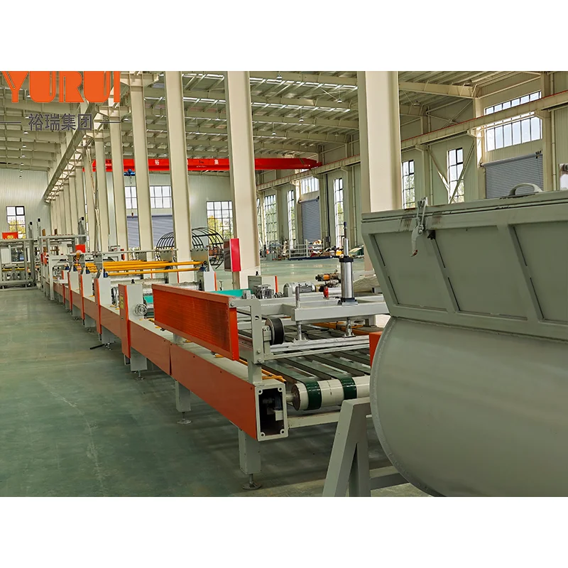Automatic magnesium board production line mgo board making machinery line china