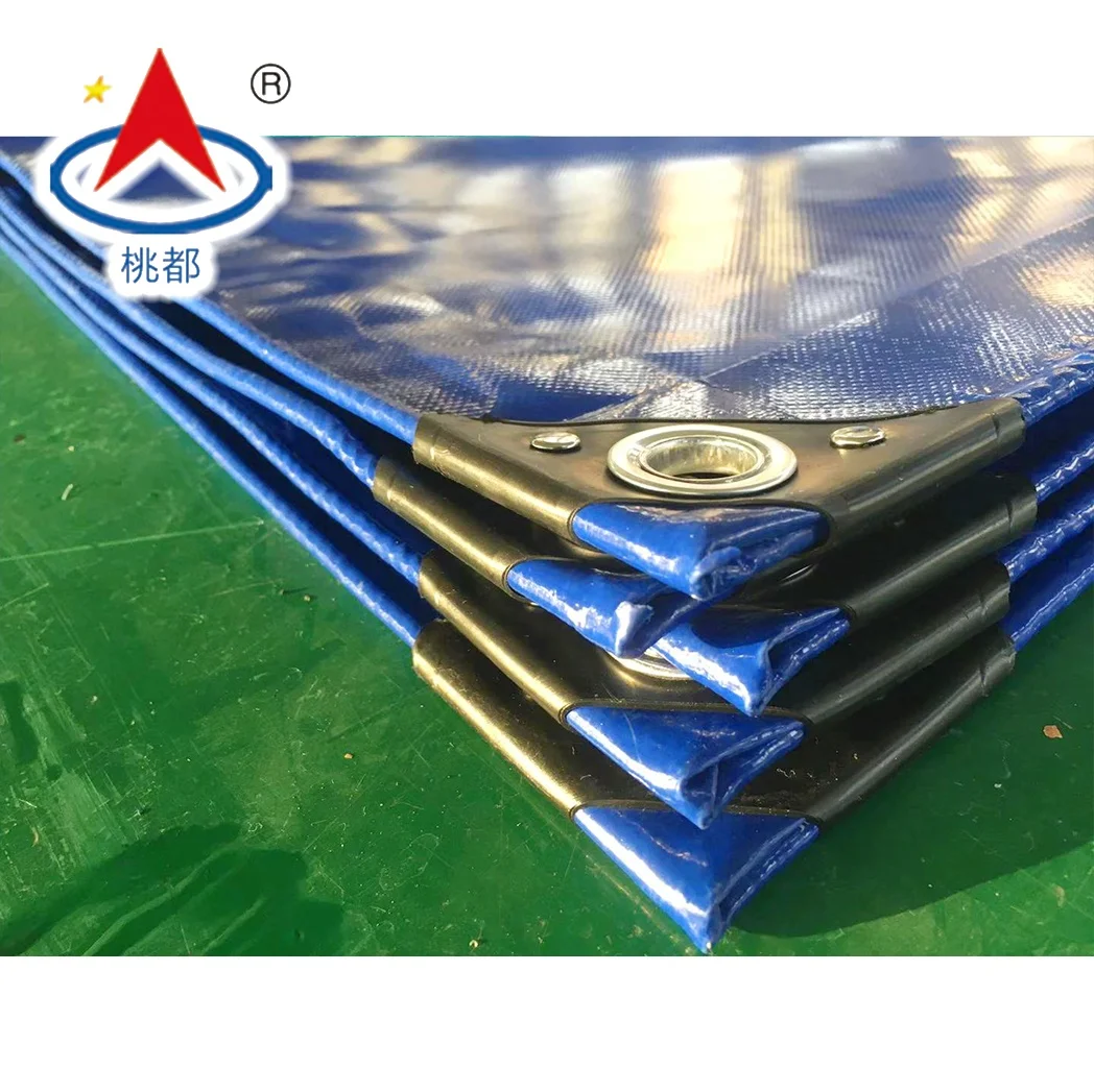 Waterproof &durable  polyester fabric with pvc coated tarpaulin cover  manufacturer