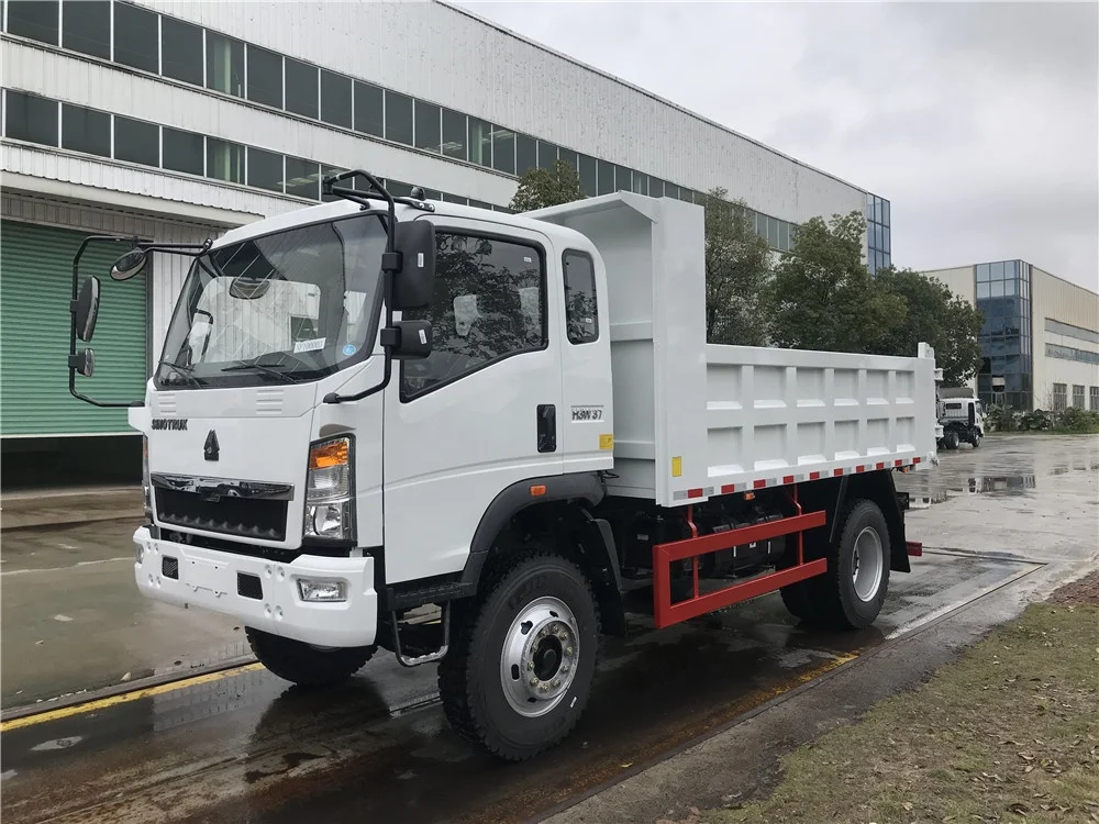 howo Euro5 diesel 130hp to 160hp 10t 15t construction used dump truck