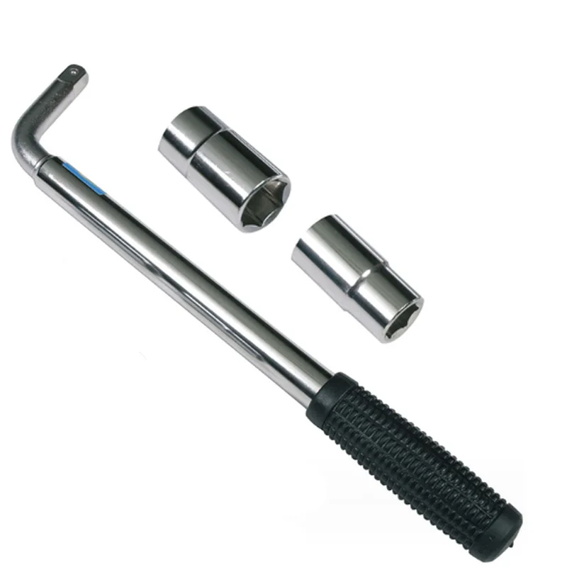 Custom Logo Extendable Wheel Tyre Lug Wrench Car Tire Nuts Fastener and Remover Telescoping Wheel Repair Tool