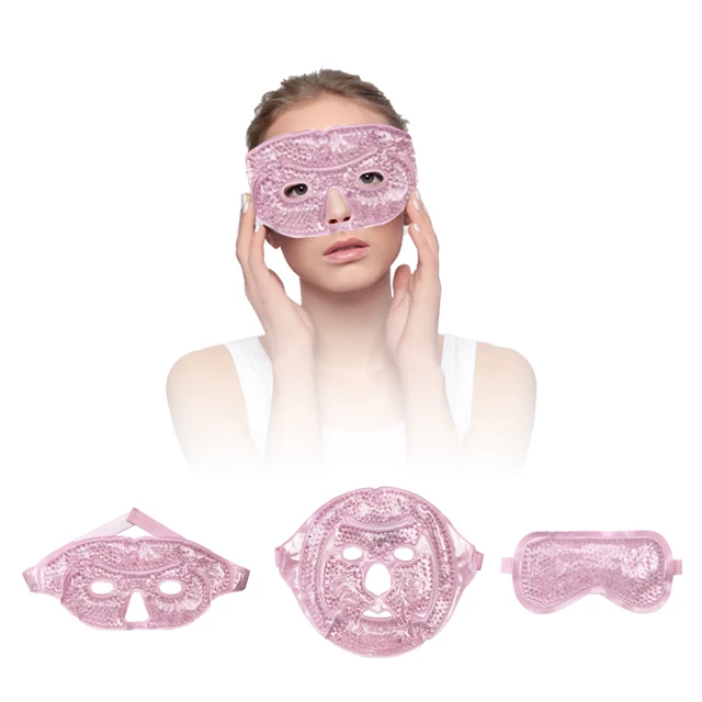 Wellcare face and eye mask for migraine relief puffy eyes rhinitis relief therapy cold compress
