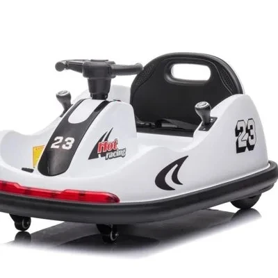 Factory direct sales amusement park music and light electric remote control colorful kids bumper car