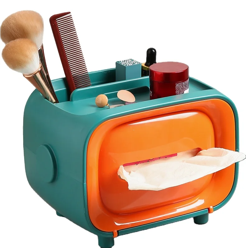 High quality plastic tissue box napkin holder television tissue box