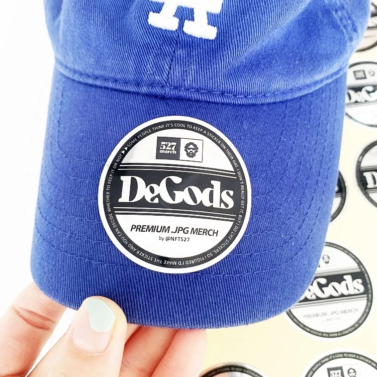 Custom Circle 5cm Metallic Laser Silver Label Round Shiny Pvc Adhesive New Era Snapback Hard Hat Sticker