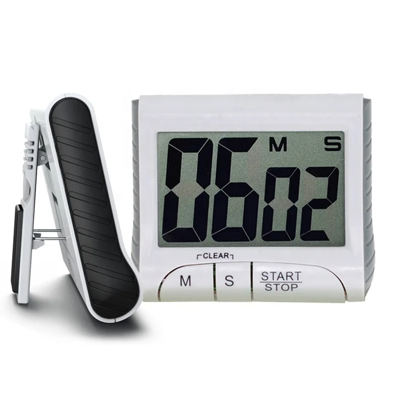 Multifunctional Small Digital Cooking Timer Exercise Alarm Clock with AAA battery