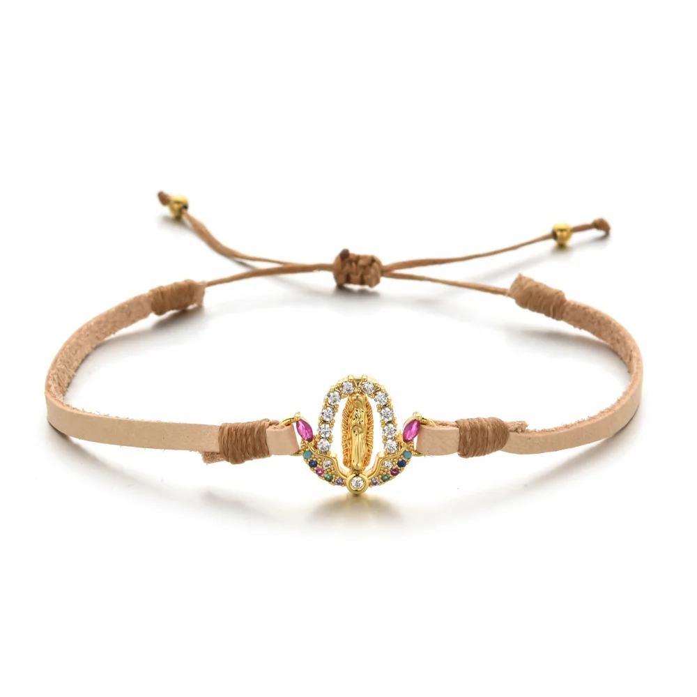 Luxury Gold Plated Charm Bracelets CZ Crystal Evil Eyes Bracelet Enamel Turkish Lucky Eye Beads Bracelet for Women