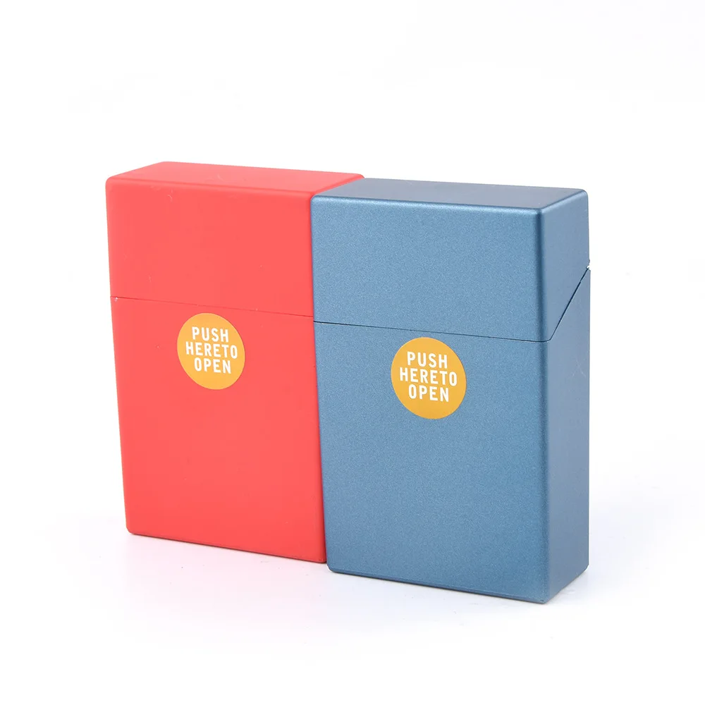 Wholesale Pure Color Plastic Smoking Case Custom Dispenser Display  Case Box