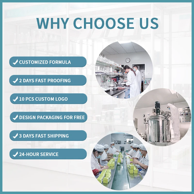 Organic Private Label Facial Care Nourishing Moisturizing Pure Hyaluronic Acid Face Skin Serum