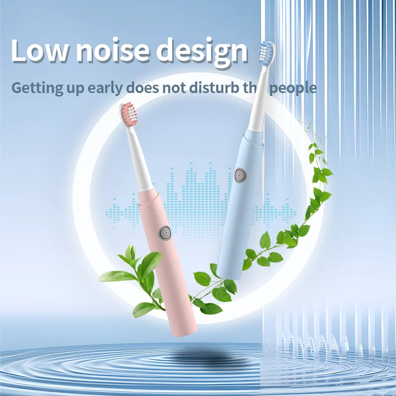New Electric Toothbrush Smart Wholesale Hot Sale With Replaceable Battery Powered Oem Sonic Toothbrush For Adult Waterproof