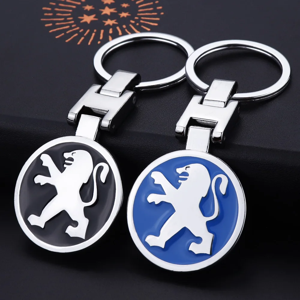 Wholesale Fast Delivery Zinc Alloy Auto Brands Pendant Keyring High Quality Enamel Car Brand Logo Metal Keychain for Souvenir