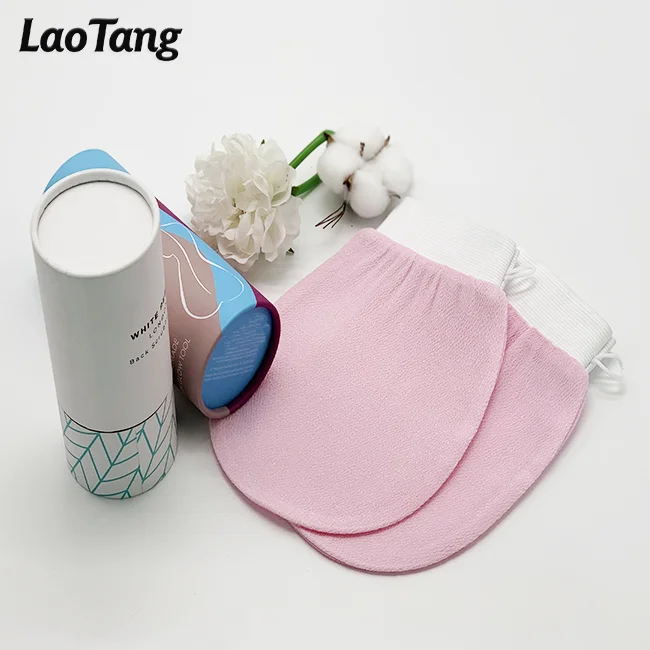 Eco Friendly Natural Scrubber Moroccan Kessa Glove Exfoliating Scrubber Viscose Morocco Bath Promotes Skin Regeneration