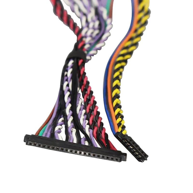 I-pex 20453-20455 40 Pin Ribbon Cable Led Lvds Cable 1ch 6bit For 1366x768 Panel Lvds Cable