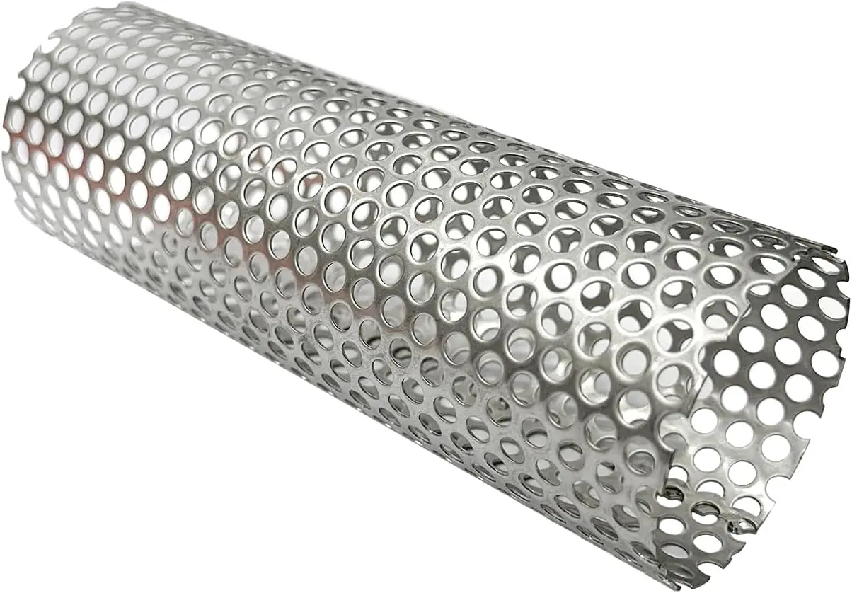 Customized Single or Double Layer Perforated Stainless Steel Filter Tubes/Cylinders/Pipes