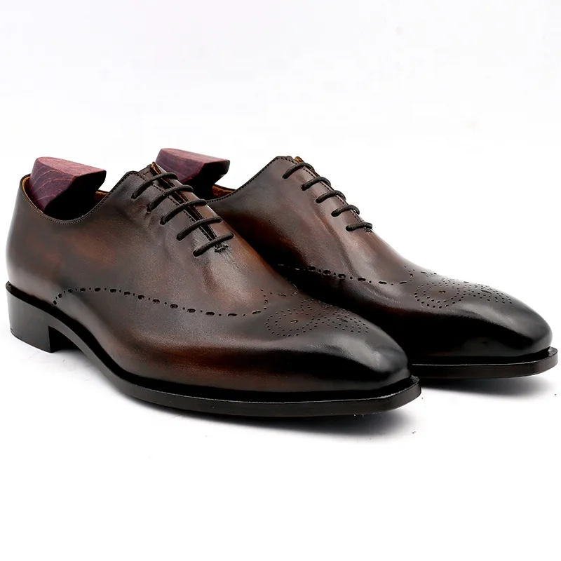 
Cie Hot Sale Customized Handmade Leather Sole Dress Oxford Shoes for Men 