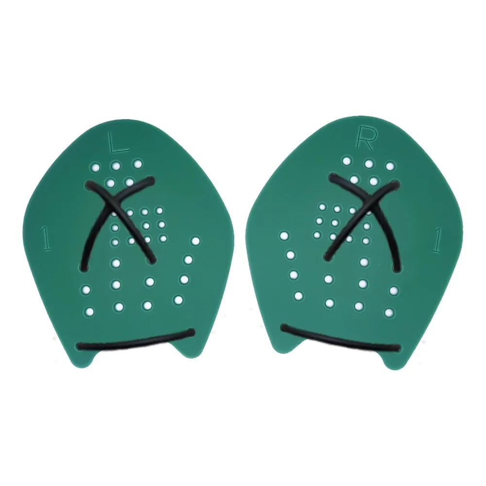 ZLF Swimming Paddles Soft Hand Webbed PVC Material Swimming Accessories