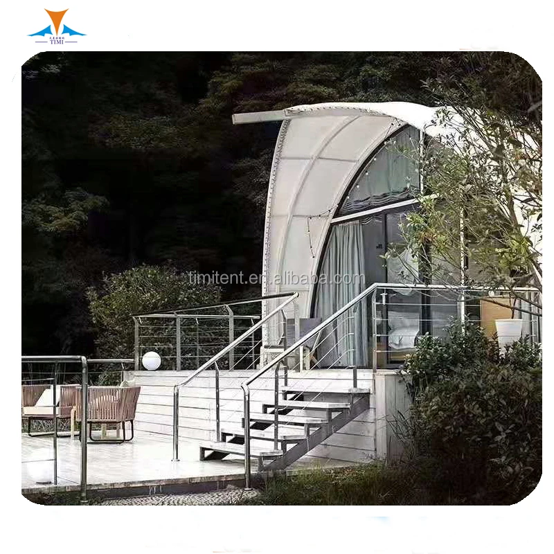 2019 Modern prefab homes hotel tent luxury resort safari tents from Sepi tent manufacturers