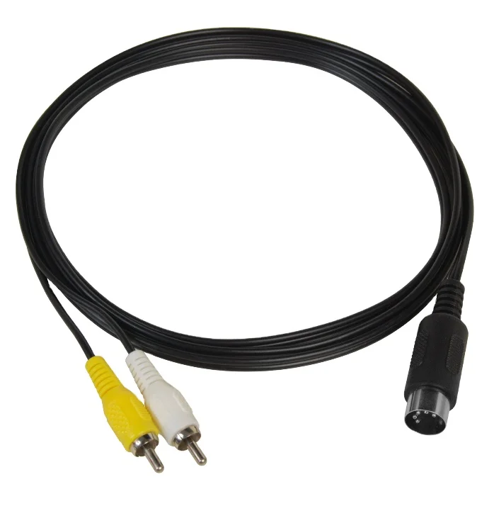 Audio Video AV Cable Media Electric Cable Data Transmission For Sega Genesis OTG String Game Console Wire
