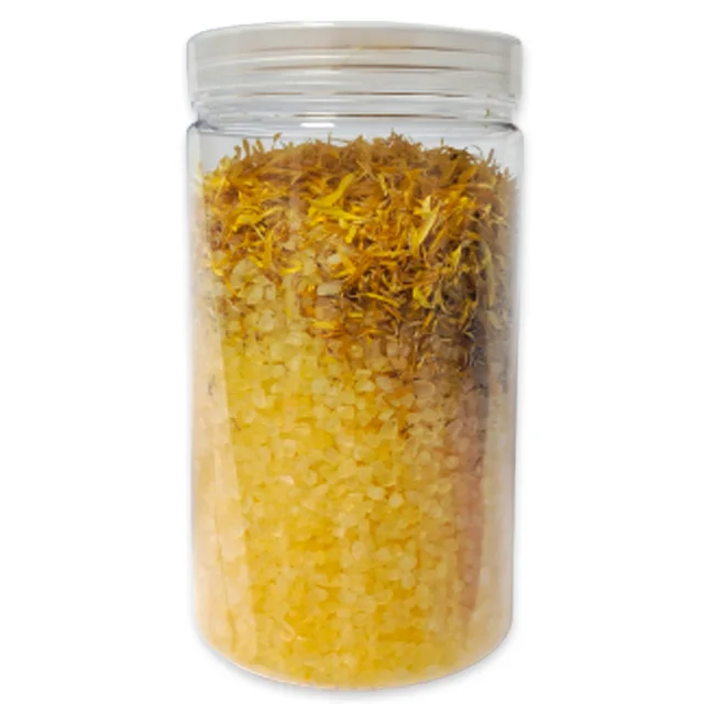 Wholesale OEM ODM Customised Natural Organic Spa Floral Essential Oil Crystal Salts Dry Flowers Bath Salts