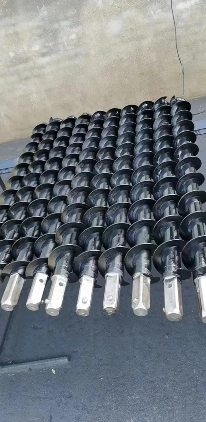 High efficiency Twisted spiral drill rod for coal mining slag extraction water drainage Steel pipe tapered thread drill rod