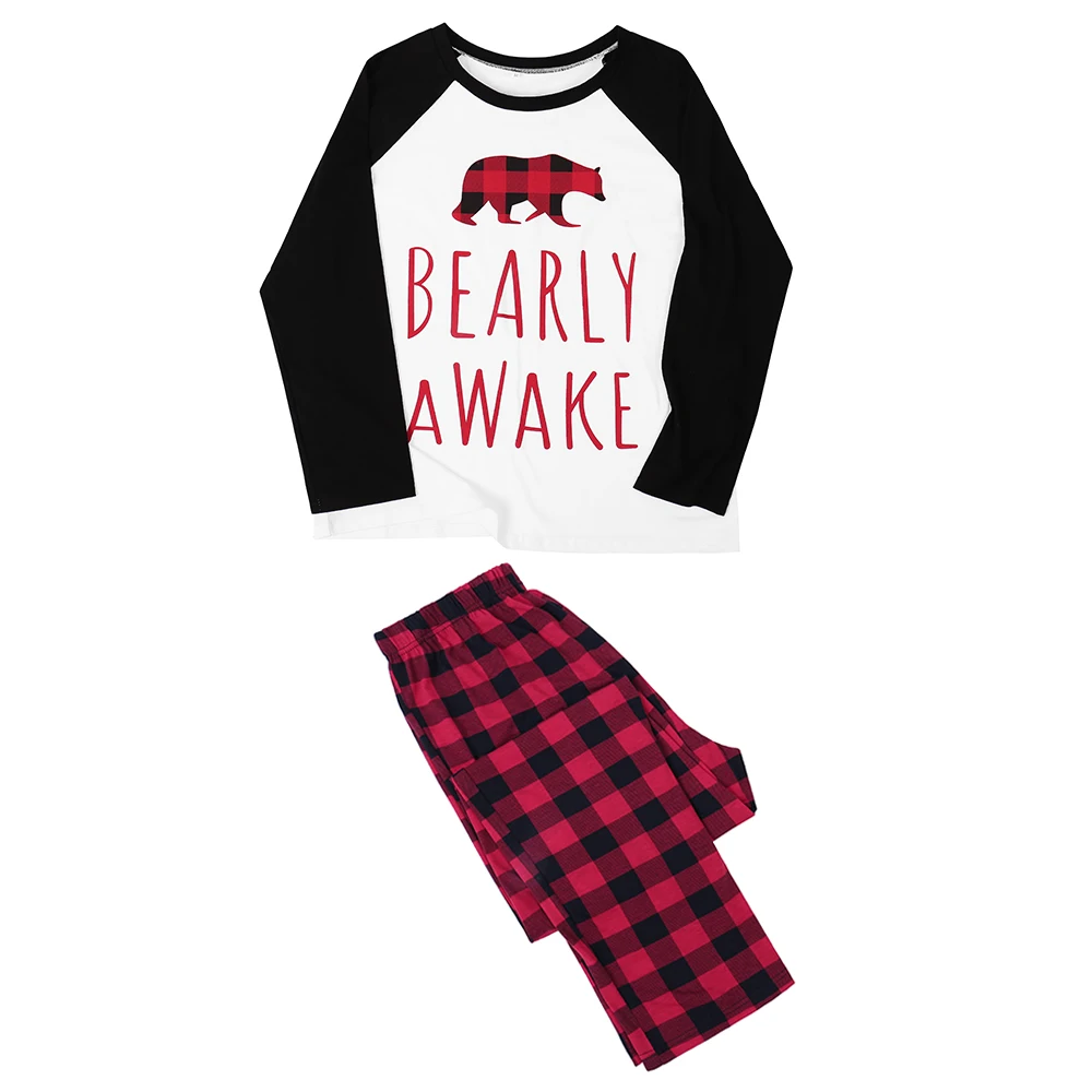 Hot Sale Family Sleepwear Suit Custom Printing Leisure home suit Christmas Parentage Pajamas
