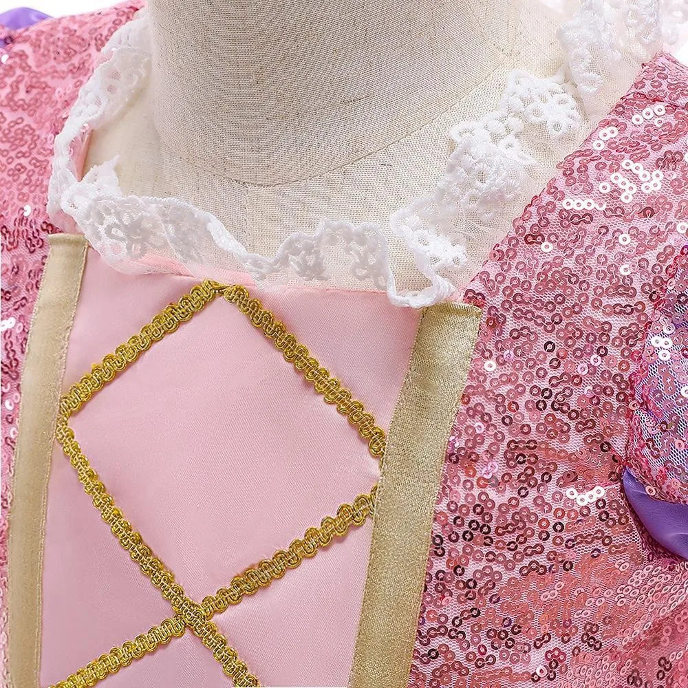 Kids Girl Birthday Party Baby Girl Christmas Princess Dresses costume