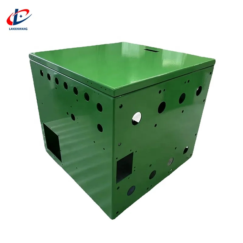OEM/ODM Custom Silvery Enclosure Computer Metal Housing Chassis Prototyping Sheet Metal Manufacturers Steel shell manufacturing