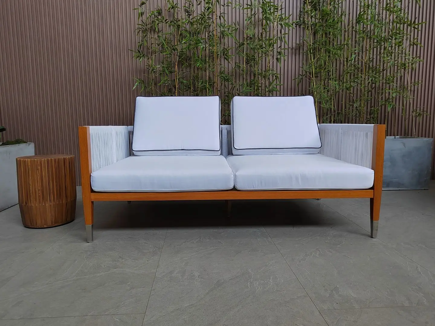 Outdoor Furniture Factory Customize Manufacture Hotel Project Garden Sofa Set Garden Furniture
