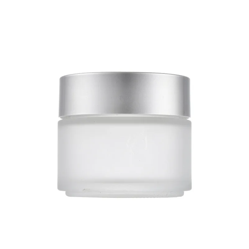 Factory spot wholesale 20g30g 50g 100g empty black Cream glass jar