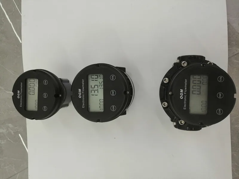 2022   large  sale  High Accuracy Fuel Diesel Flow Meter Mechanical Diesel Counter Electronic OGM Flowmeter with Counter