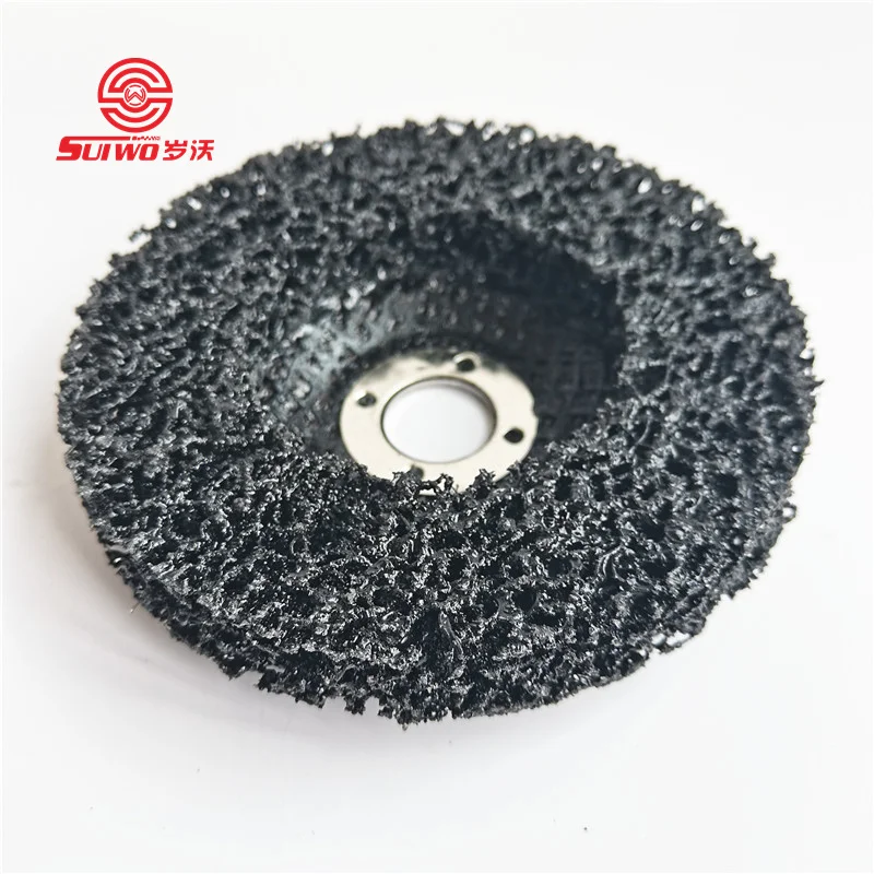 100mm 115mm 125mm Purple Black Orange Green Clean And Strip Disc For Car Paint Repair and Removal Dust