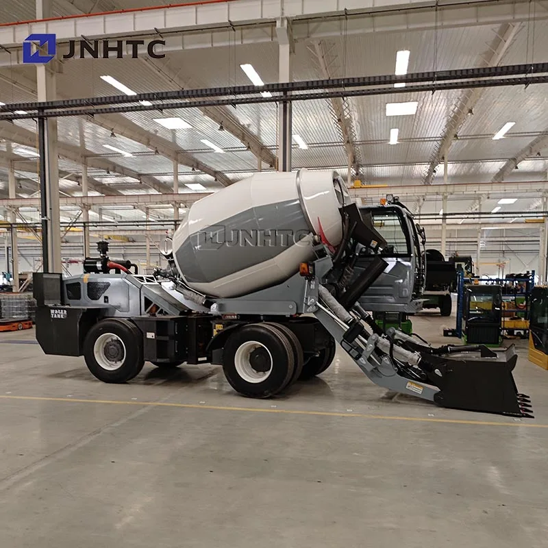 2.6 Yard Concrete Mixer Trailer New Concrete Mixer Truck Self Loading Small Concrete Mixers Tank