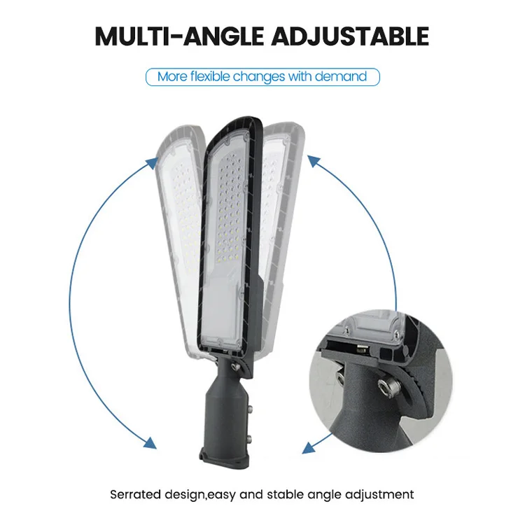 Adjustable Angle Ip65 Outdoor Garden Highway Lighting Street Lamp 50w 100w 150w 200w Led Street Light