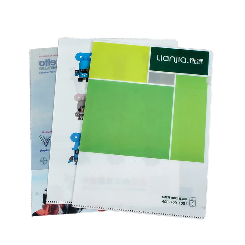 Hengyao Custom School PP Folder L-Shape Design Hot Selling Low Price Document Storage Solution by Supplier Manufacturer