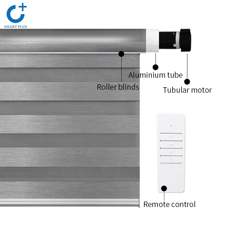 Tuya Smart ZigBee Control electric blinds Motorized Roller Tubular Curtain Motor